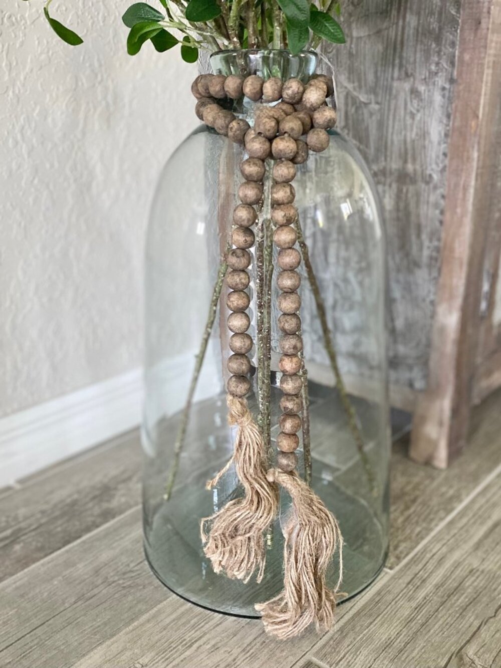 Natural Tassel Tied Garland